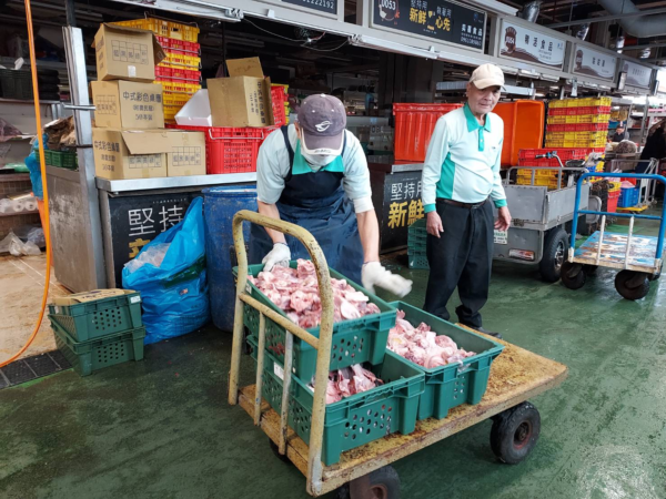 針對受汙染食物集中。圖／台北市場處