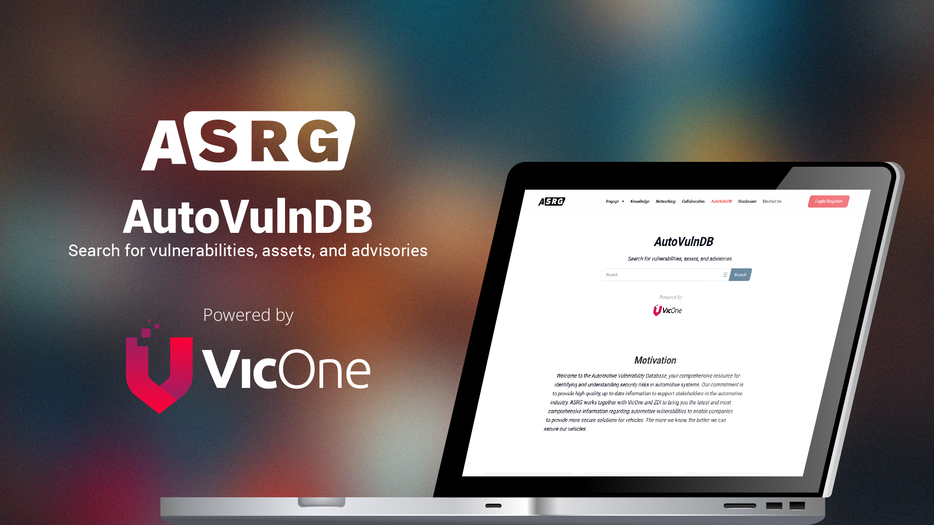 VicOne與ASRG攜手改革汽車網路安全，改善CVE資料庫 提供全球汽車產業新標準